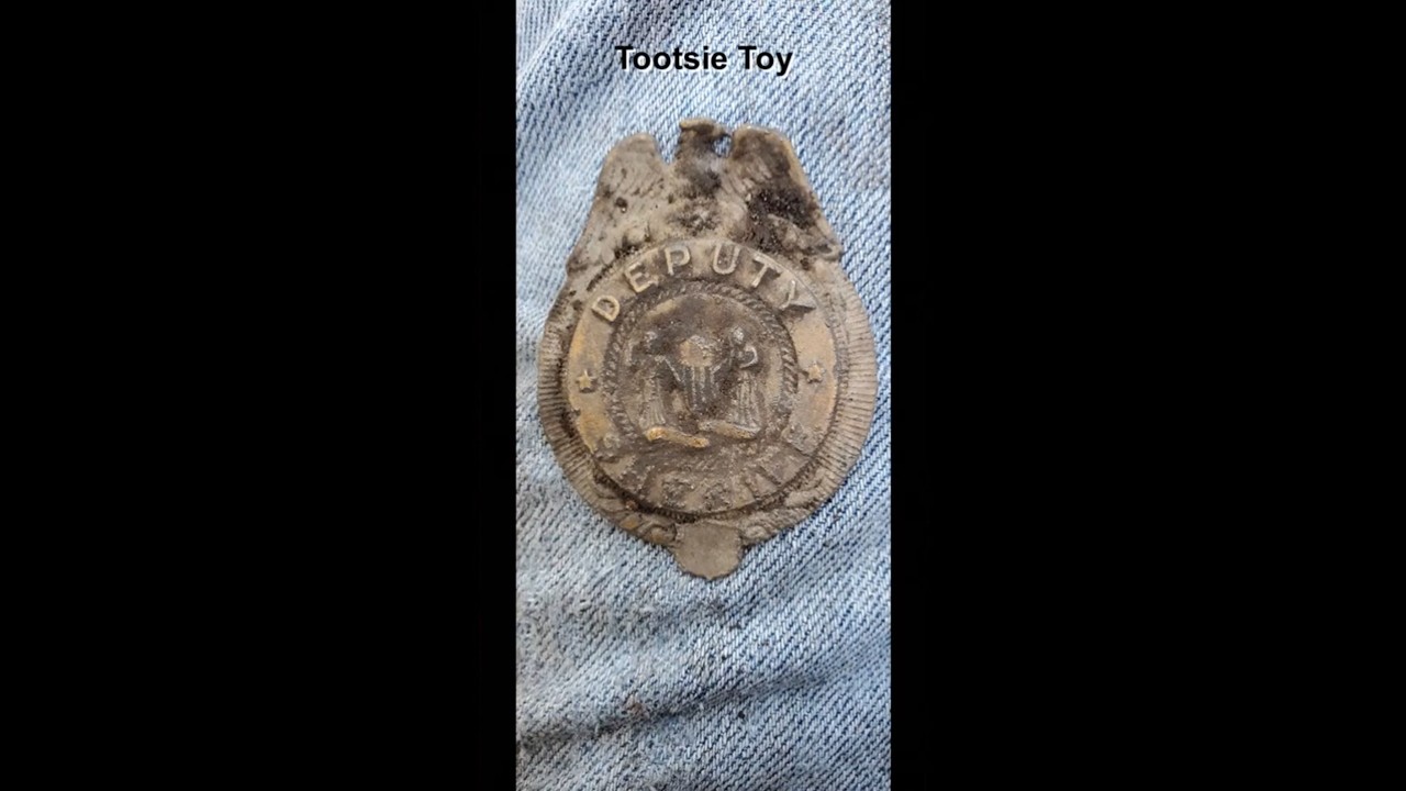 Sheriff Badge Found Metal Detecting in Michigan 
