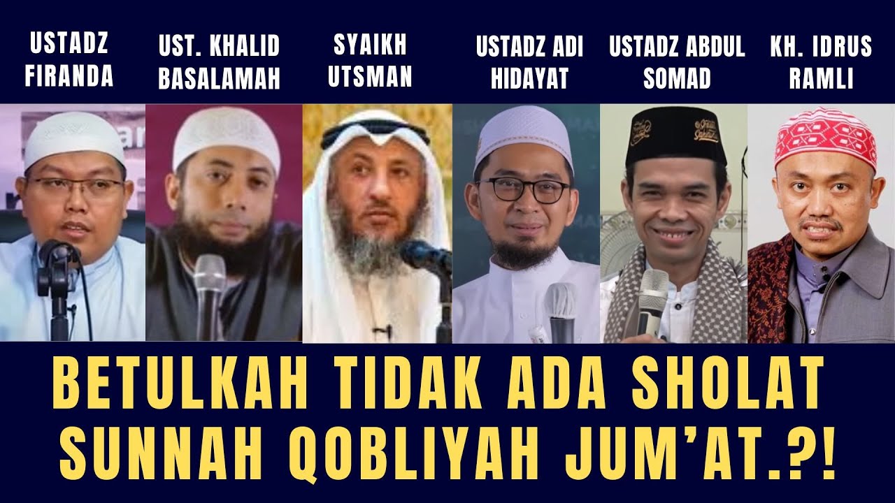 Shalat Qobliyah Jum'at Bid'ah..?