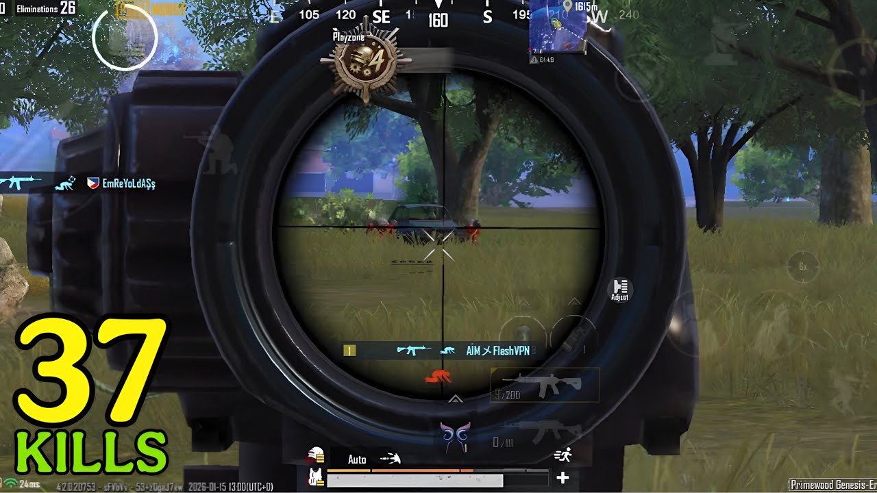 SOLO 37 KILLS 😈 | FULL AGGRESSIVE RUSH GAMEPLAY | PUBGMOBILE 💛