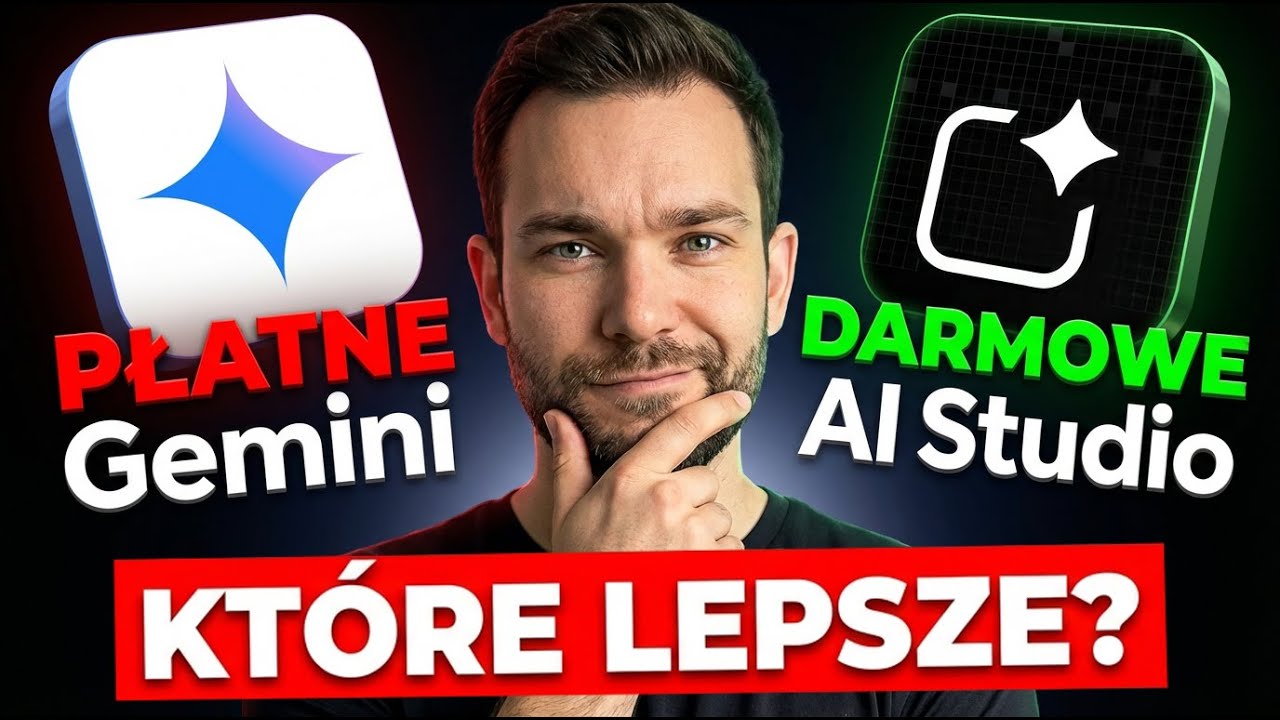 Gemini vs. Google AI Studio - POZNAJ R&Oacute;ŻNICE