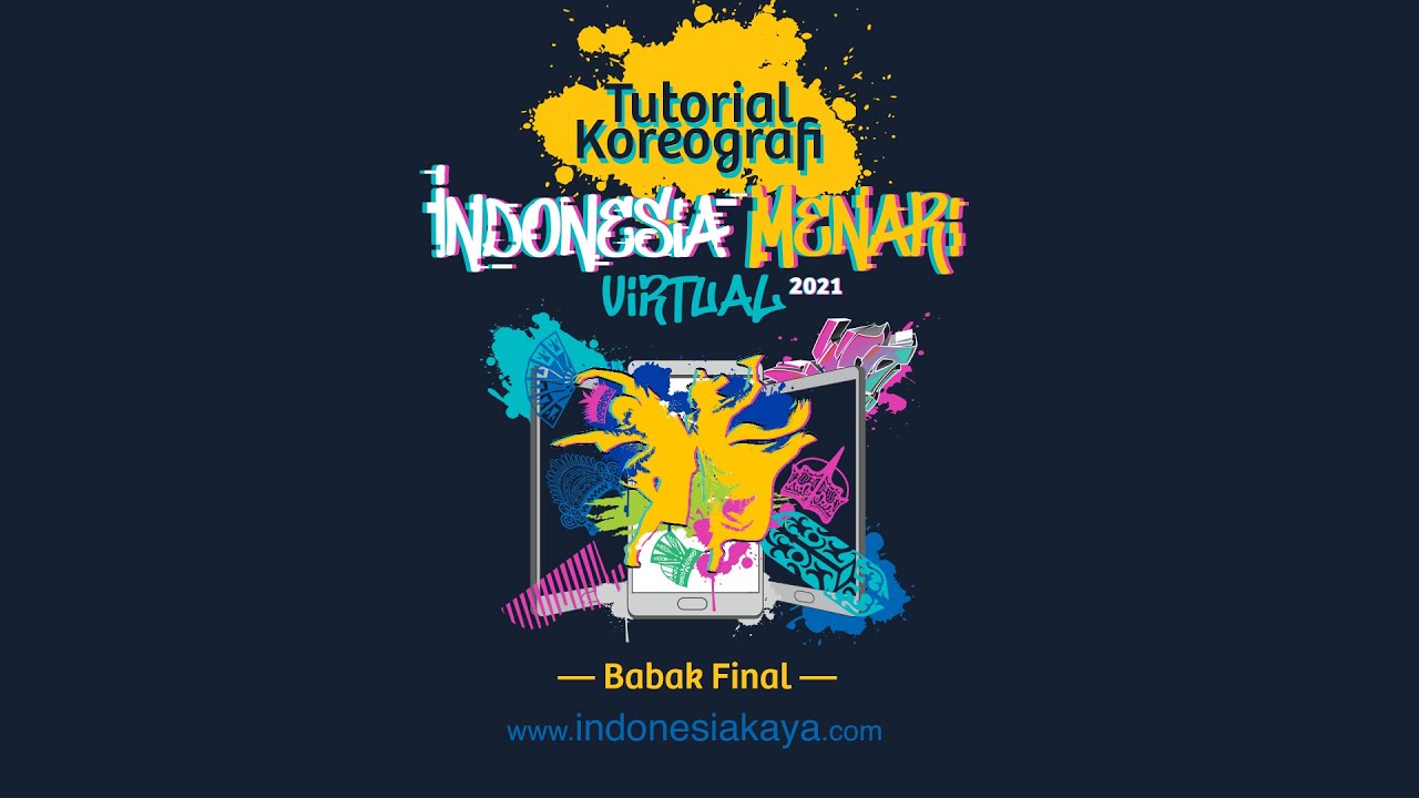 Tutorial Koreografi Indonesia Menari Virtual 2021 - BABAK FINAL