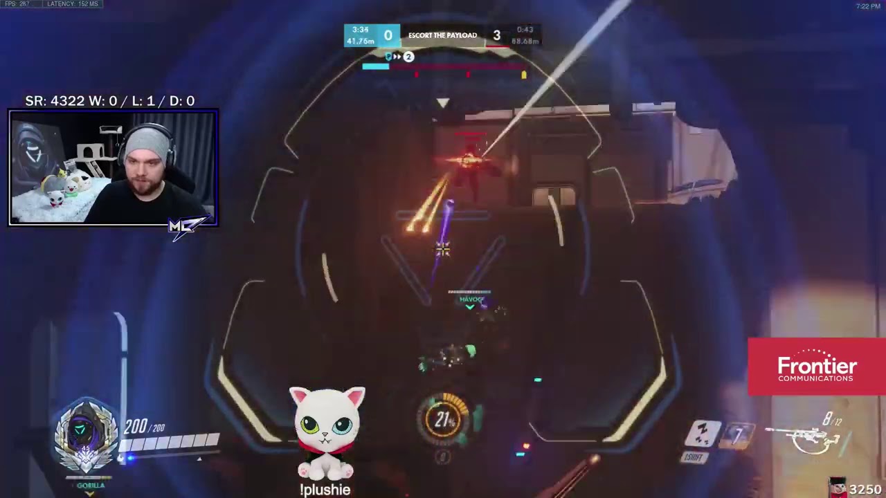ML7 THE MOST DOMINANT ANA ! GAMEPLAY OVERWATCH SEASON 25 TOP 500