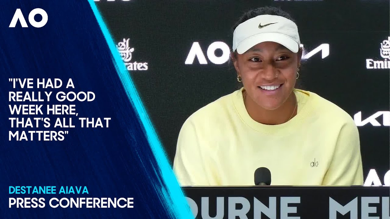 Destanee Aiava Press Conference | Australian Open 2025 Second Round