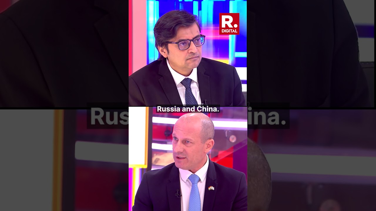 Arnab Questions Israeli Envoy on Talks with Russia and China