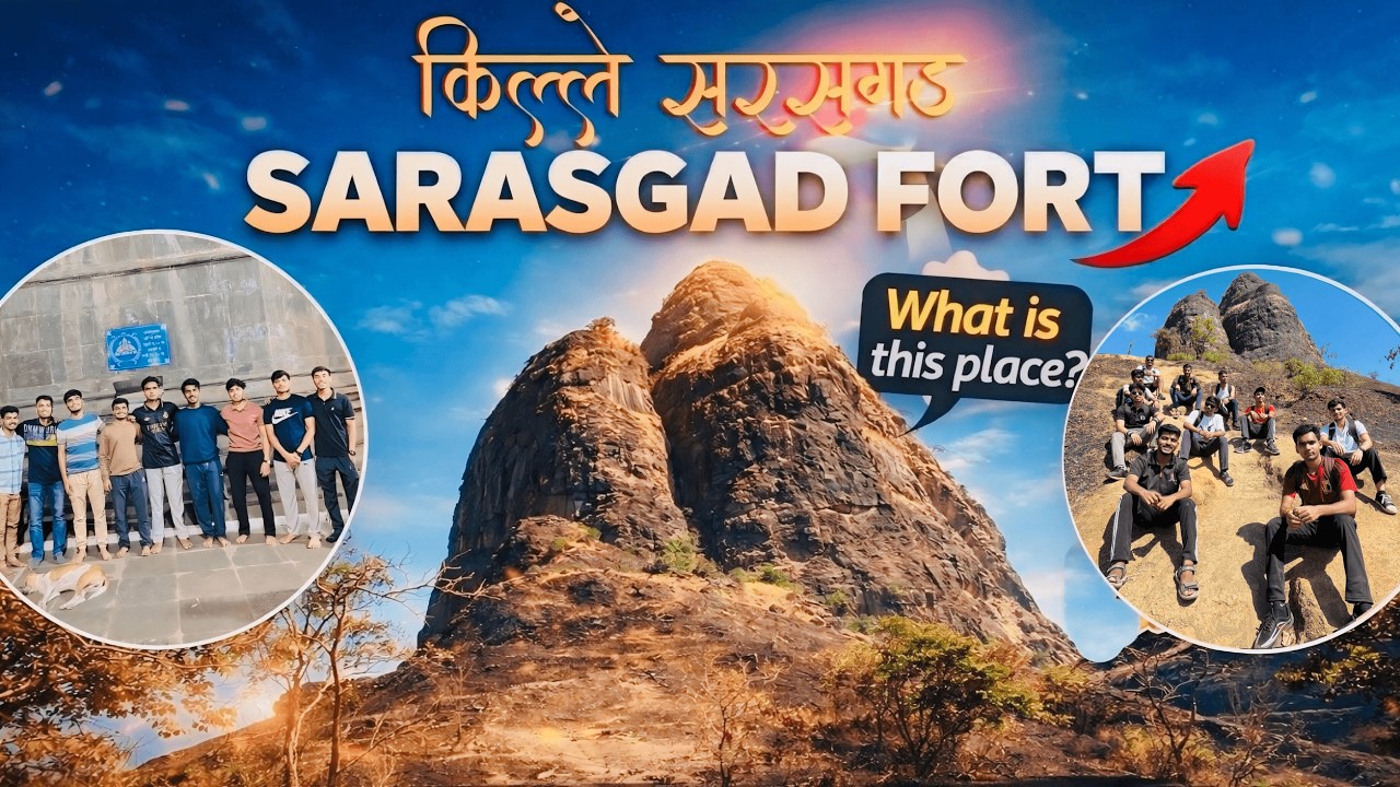 Sarasgad Fort Trek & Pali Ashtavinayak Ganpati Darshan 🙏 | Hidden Gem of Pali