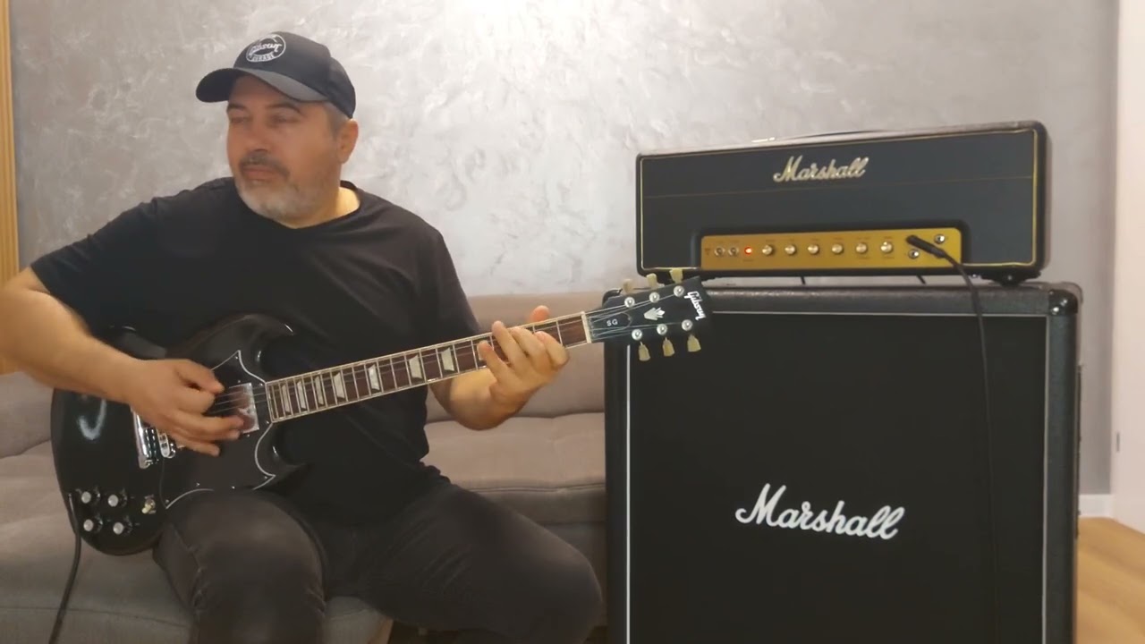 Marshall 1987X Modified like JCM800 2204 with Master Volume 