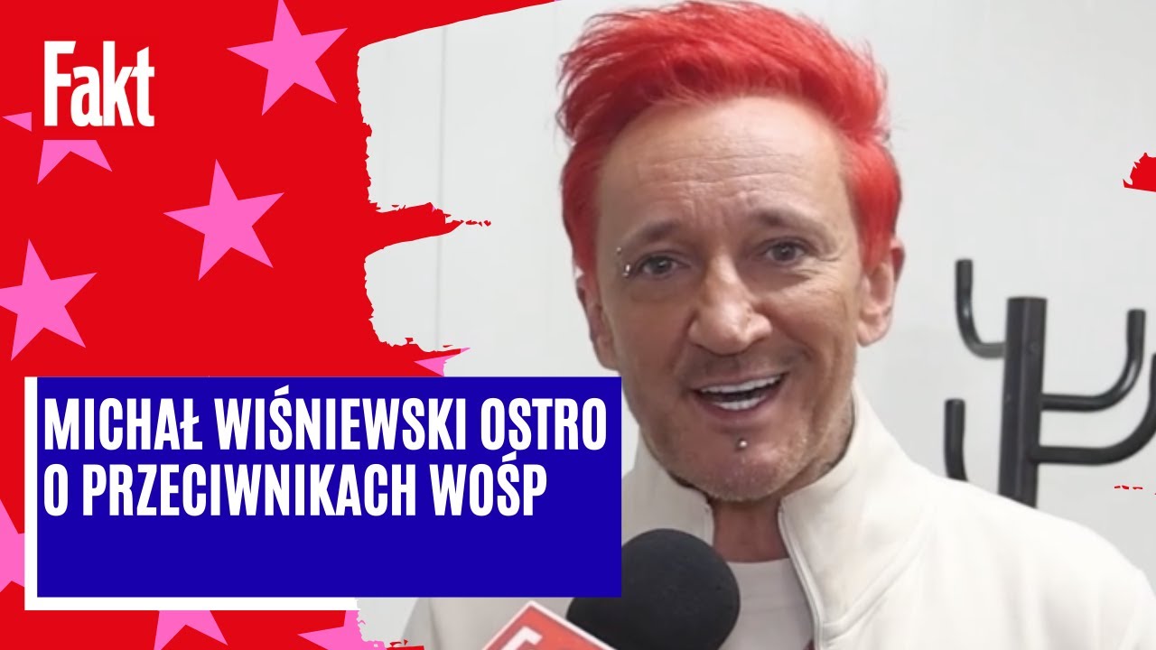 Michał Wiśniewski ostro o przeciwnikach WOŚP. Nie owija w bawełnę