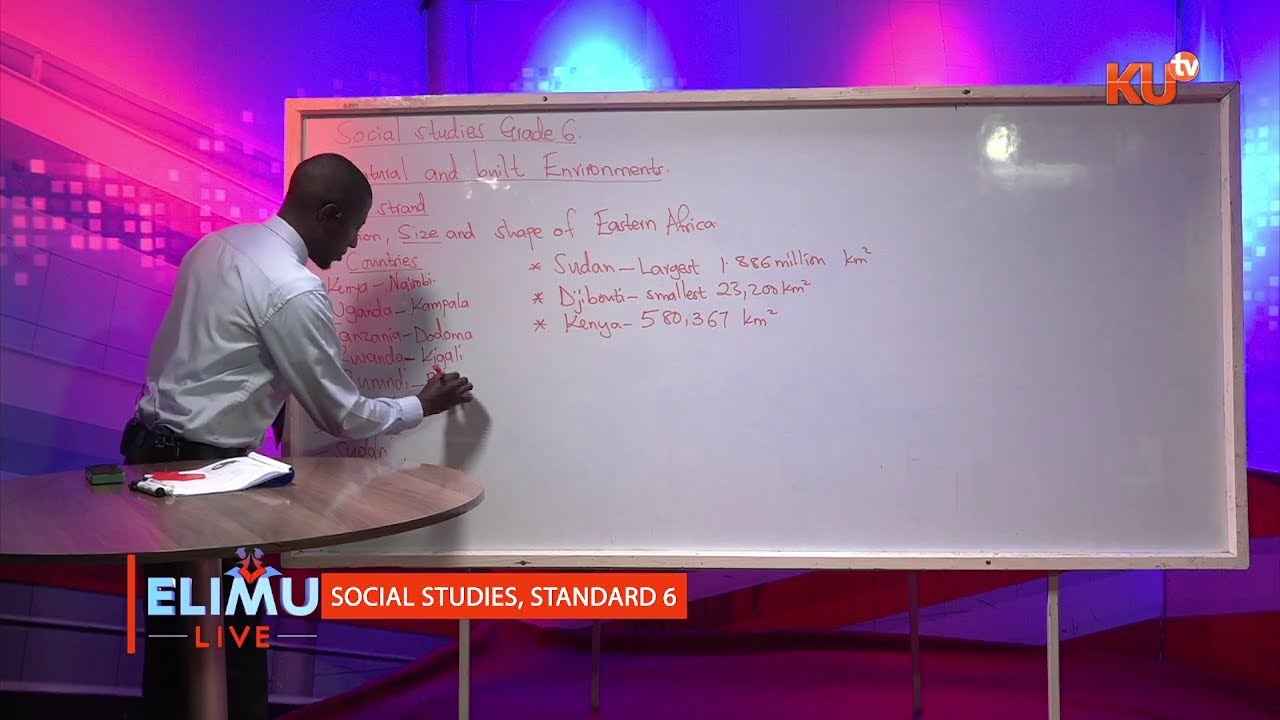 ELIMU LIVE- SOCIAL STUDIES GRADE 6 (WITH MR  CALEB NYAKUNDI)
