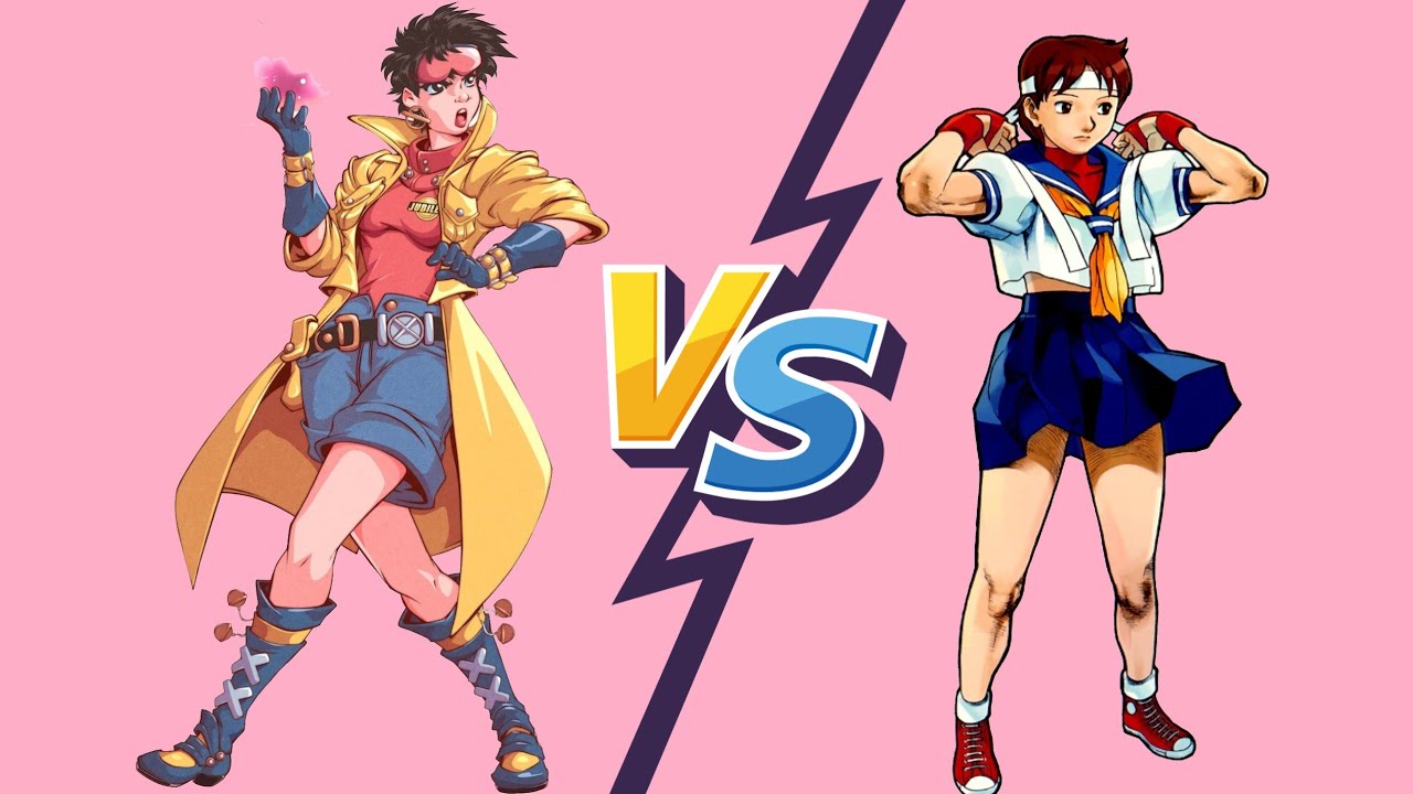 MUGEN Battle  - Jubilee vs Sakura Kasugano (Xmen vs Street Fighter)