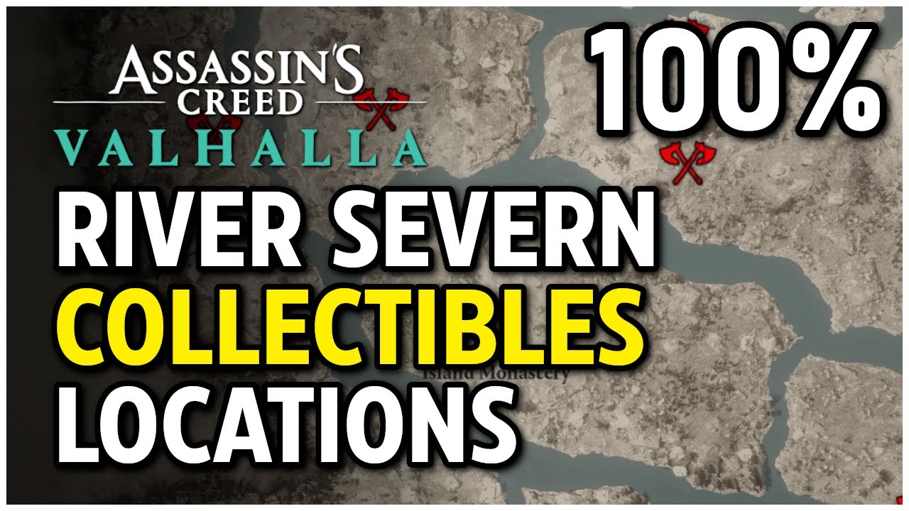 Assassin's Creed Valhalla - River Severn: All Collectibles (River Raids)