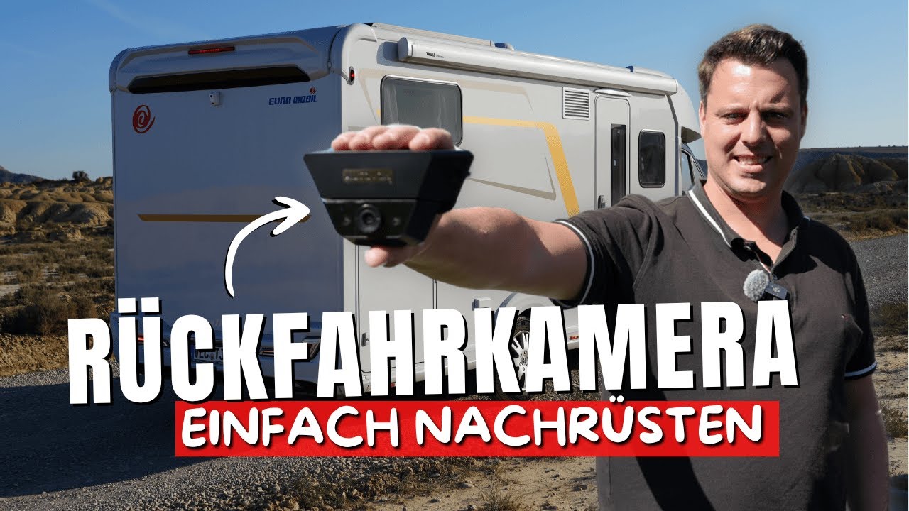Günstige Rückfahrkamera selber nachrüsten 😱OHNE Bohren für Wohnmobil & Wohnwagen 👉🏻Auto-Vox Solar 5