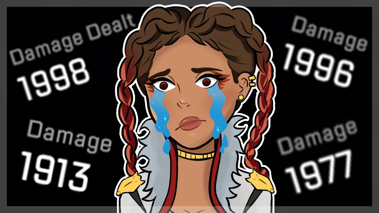 The STRUGGLE for the 2k Damage Badge... | Apex Legends