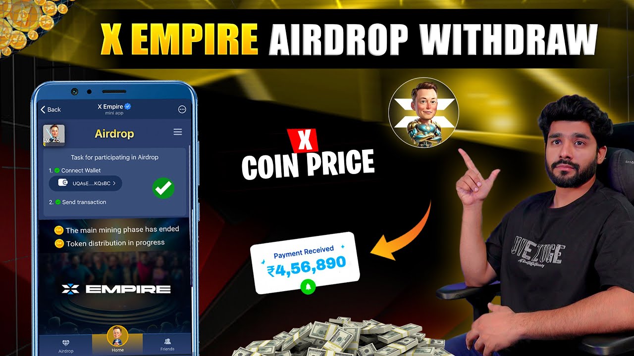 X EMPIRE PRICE 🤯😱 || X EMPIRE AIRDROP PRICE || X EMPIRE LISTING || X EMPIRE WITHDRAWAL || BINANCE