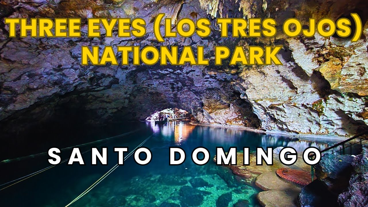 Three Eyes National Park (Los Tres Ojos) Santo Domingo Dominican Republic Full Tour