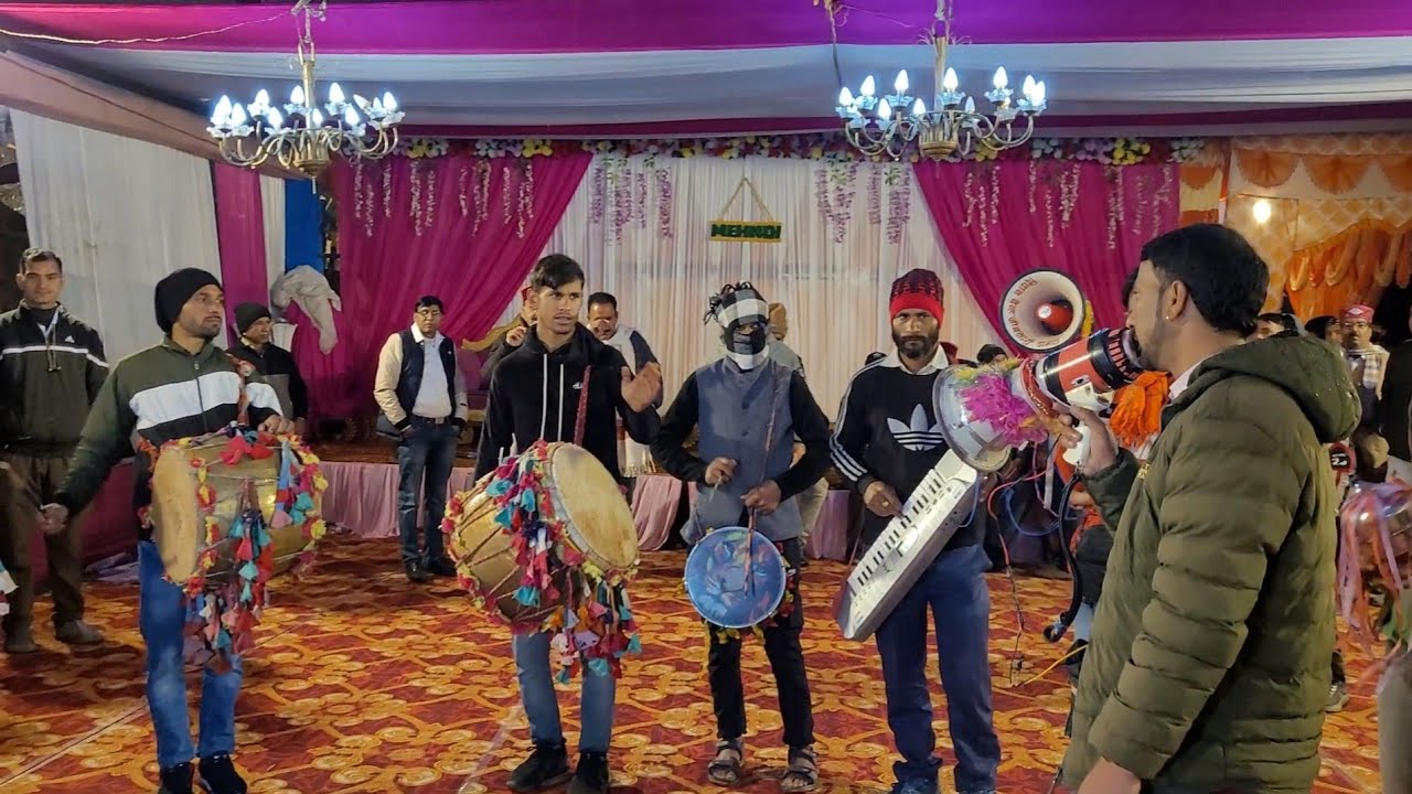 नैनगांव शादी में || दीवान बैंड जौनसारी || का आगाज || Deewan Band Jaunsari Damta || Pahadi Band