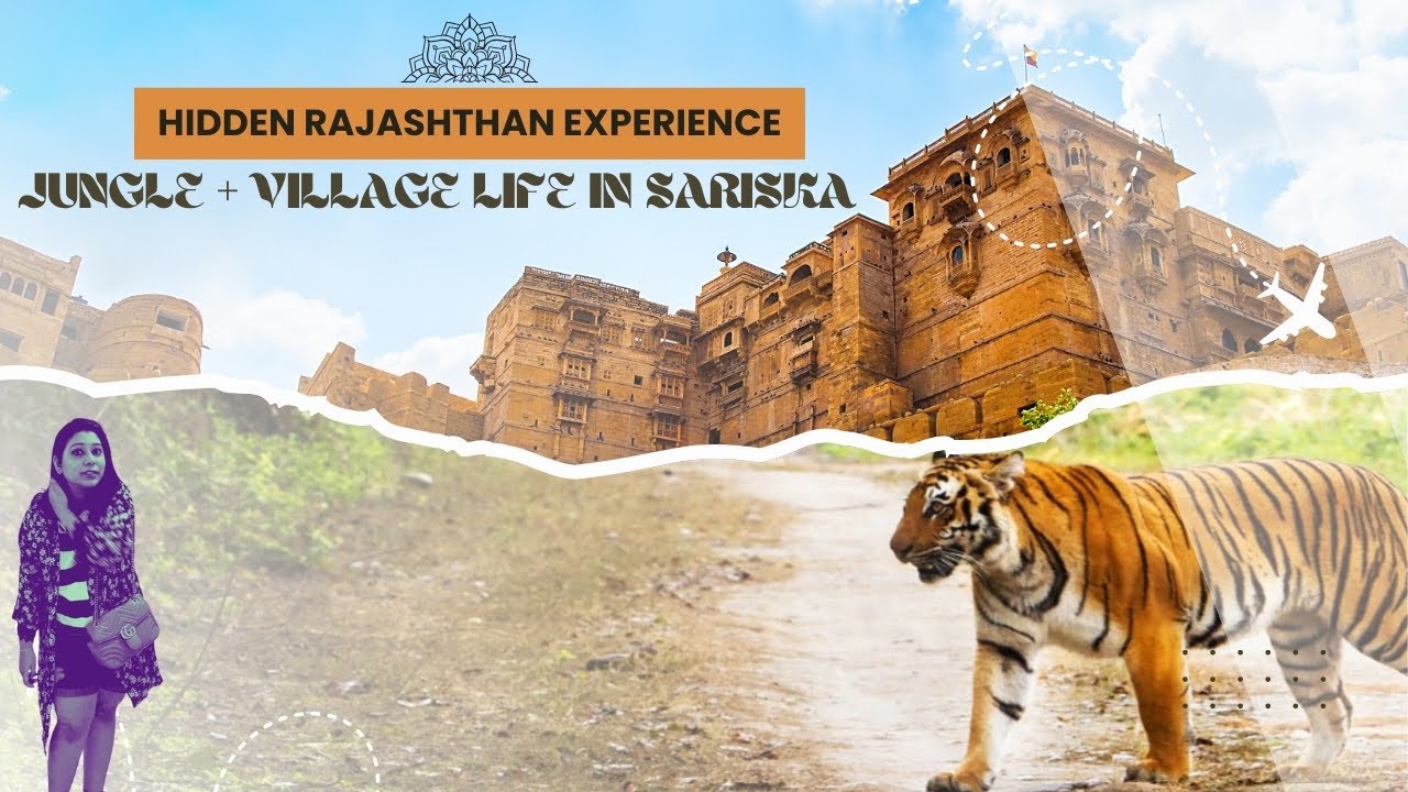 Real Rajasthan! Sariska Jungle Village tour/Nature Trails and Village culture 