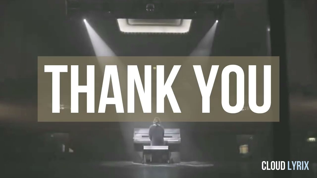 JESUS ARMY SONGS - THANK YOU (LYRICS)