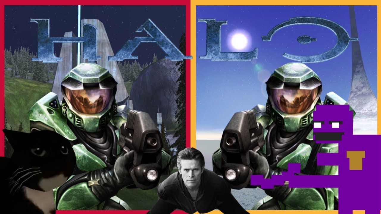 Beginning the fight in Halo Combat Evolved