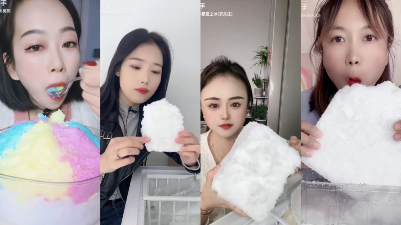 [BitesOnly] || Shaved & Dry Ice Eating Asmr 🤤🤩 ||