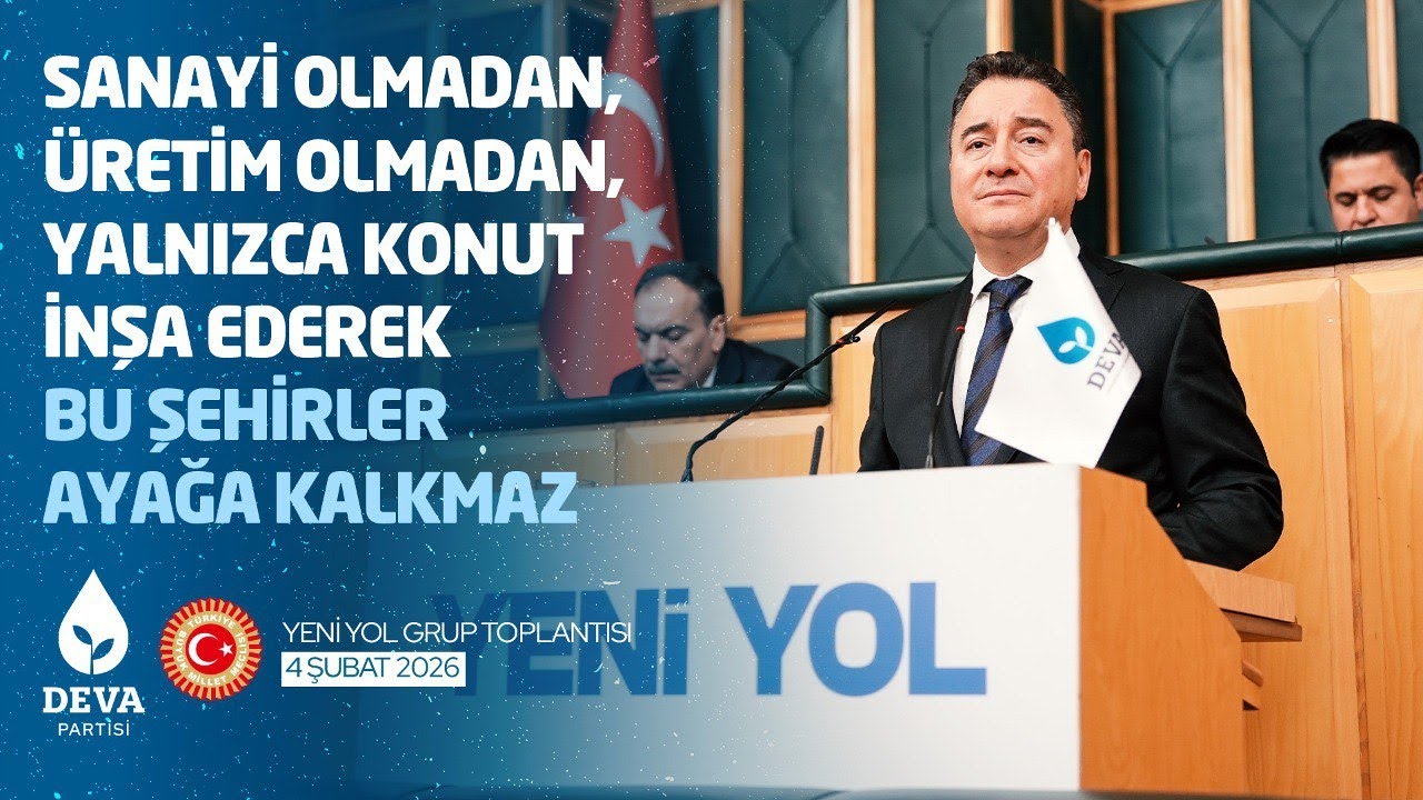Sanayi Olmadan, Üretim Olmadan, Yalnızca Konut İnşa Ederek Bu Şehirler Ayağa Kalkmaz | Ali Babacan