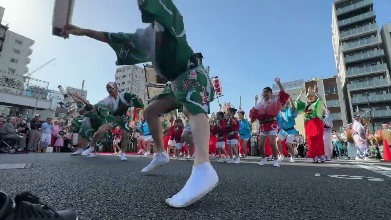 2025/5/3 和樂連・ひさご連@第4回亀戸梅屋敷阿波踊り大会 組踊り