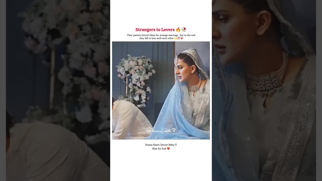 Their parents forced them for arrange marriage 💔🔥 #trending #love #kubrakhan #shujaasad #doctorbahu
