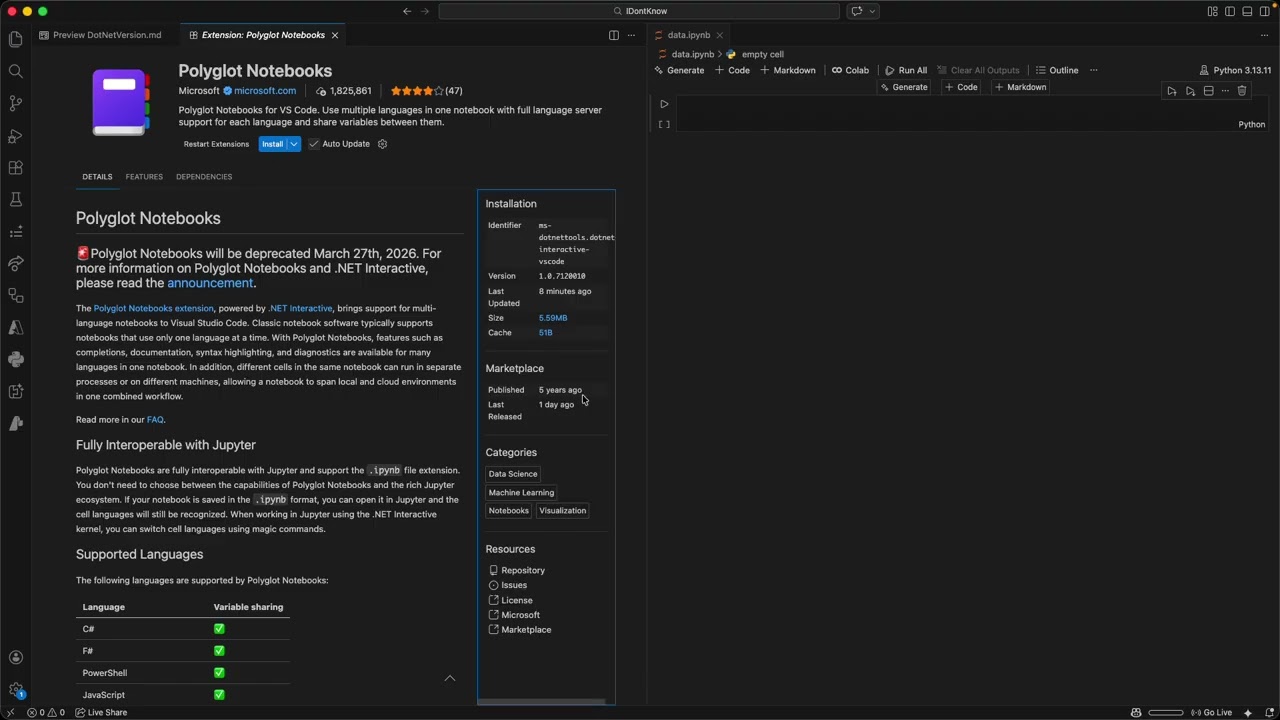 Polyglot Notebooks Deprecation – Another Microsoft Slop? Part 2