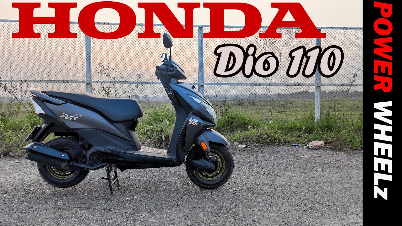 Honda Dio Dx 110 Scooter - Ride Review | Detailed Road Test | Mileage | Top Speed