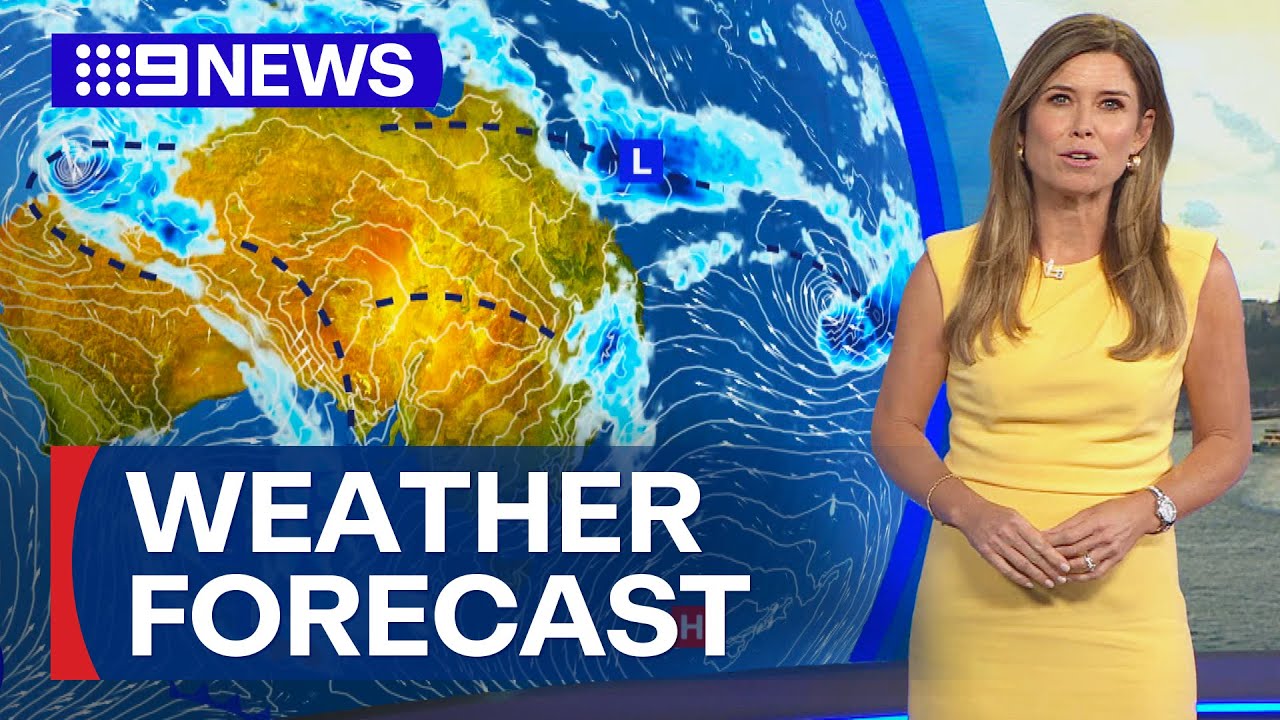 Australia Weather Update: Storm warning for parts of NSW | 9 News Australia