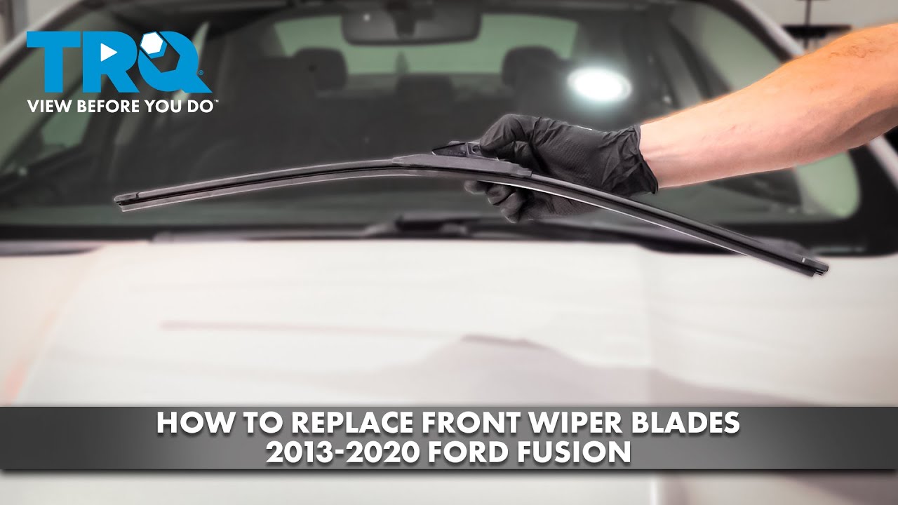 Как заменить передние щетки стеклоочистителя на Ford Fusion 2013-2020