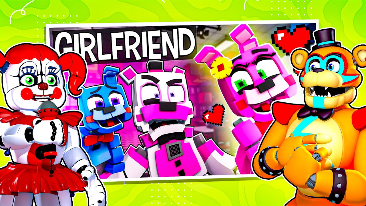 Circus Baby and Glamrock Freddy REACT to BON BON MEETS HIS CRUSH!? EnchantedMob Animation
