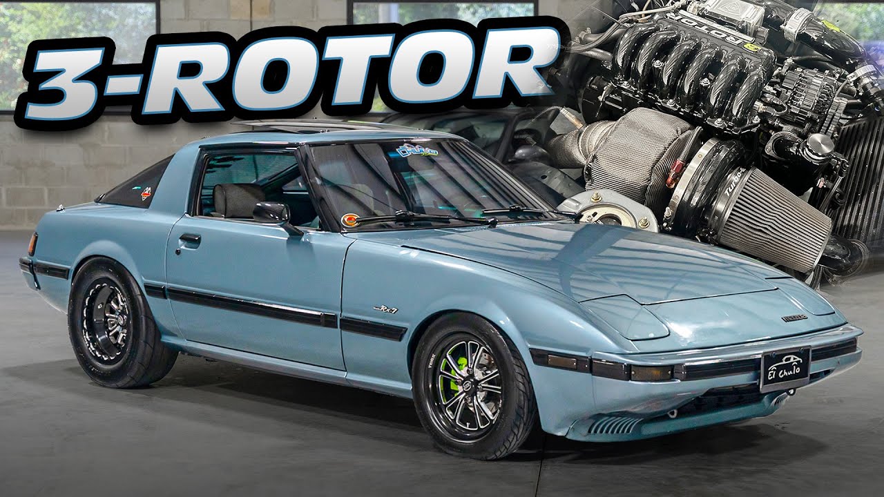 The Perfect Mazda FB RX-7?! 20B 3-Rotor + 80mm Turbo (9 Year Build Breakdown)