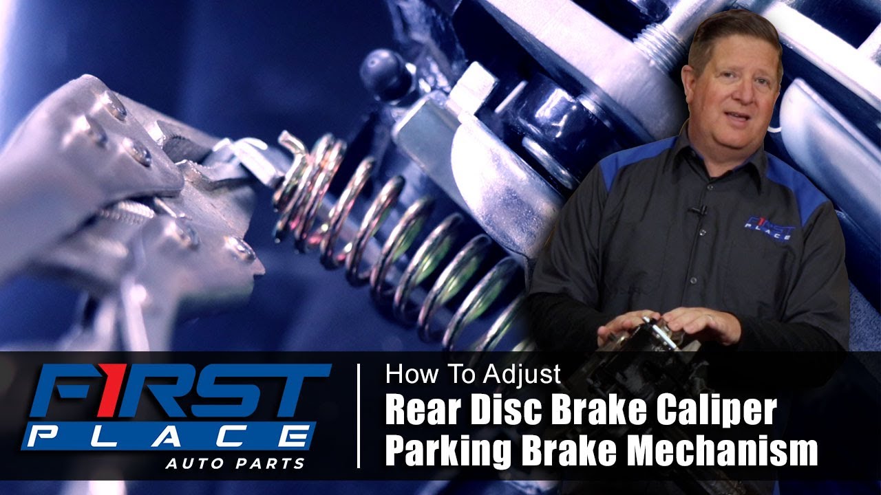 How to Adjust Rear Disc Brake Caliper Parking Brake Mechanism