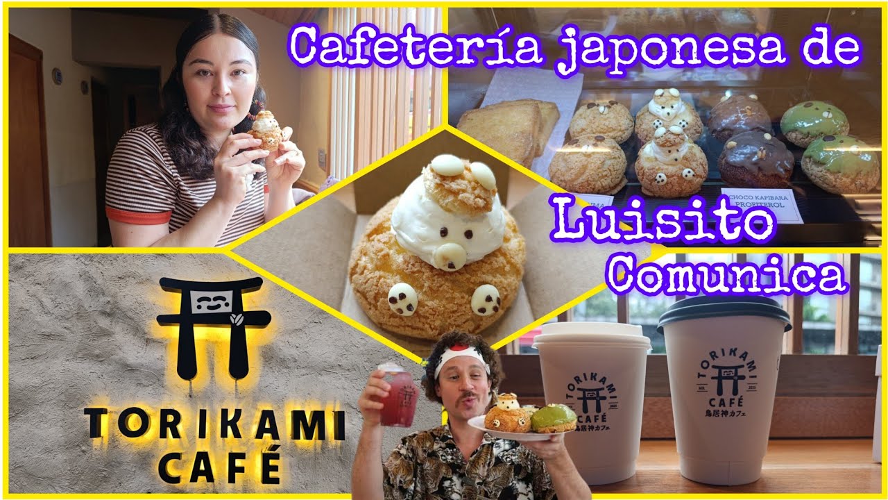 TORIKAMI CAFÉ ☕ Nueva Cafetería de LUISITO COMUNICA 🤔 #luisitocomunica #café #cafeteria #cdmx