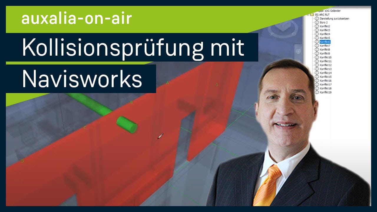 Kollisionsprüfung mit Navisworks | auxalia-on-air
