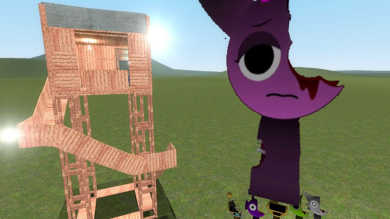 Nightmare Sprunki Vs Tower in Gmod