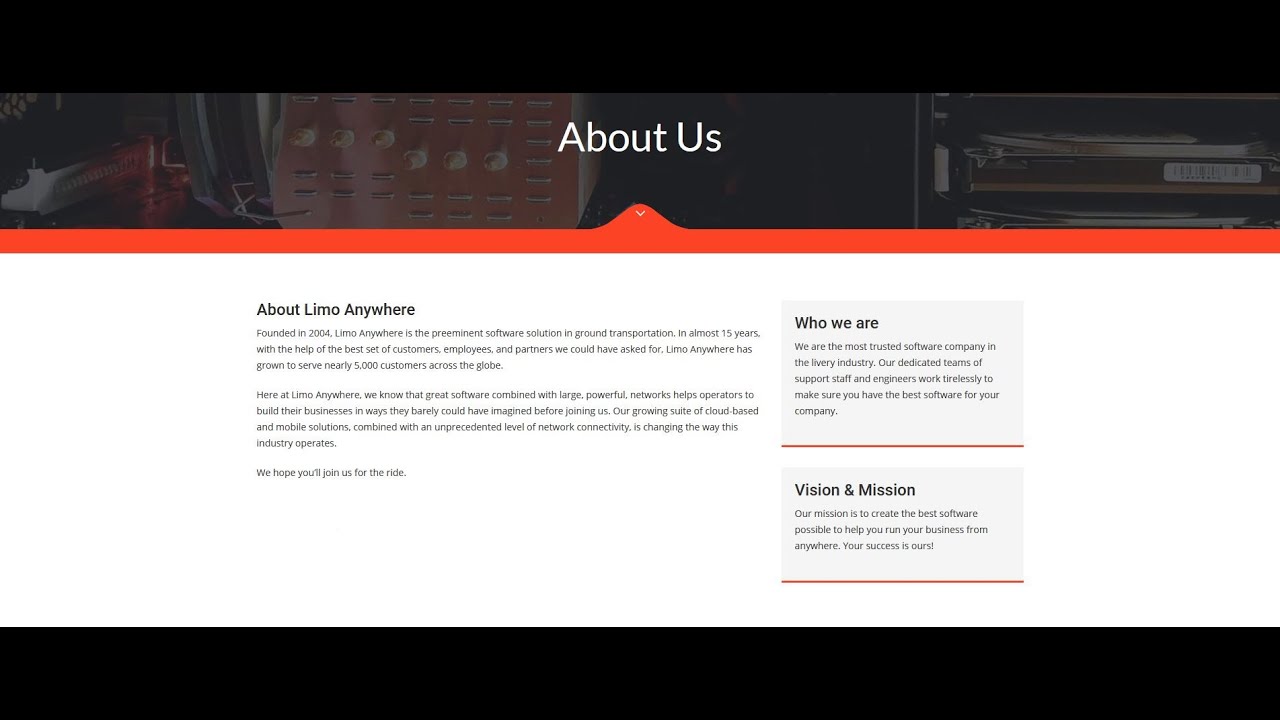 Limo Anywhere Reservations & Dispatch System