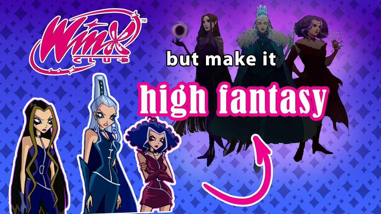 Winx Club but make it ✨high fantasy✨Part 2: The Trix (CSP Speedpaint)