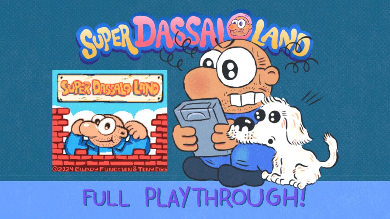 Playing Through My Own Video Game | Super Dassalo Land - Full Playthrough