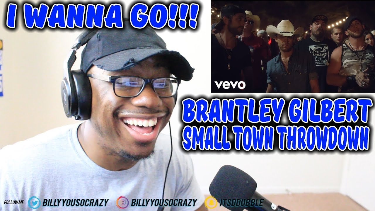 Brantley Gilbert - Small Town Throwdown ft Justin Moore, Thomas Rhett REACTION! I WANNA GO