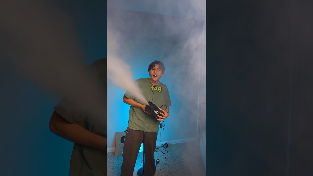 Trying a SMOKE Machine (gone wrong) 😭