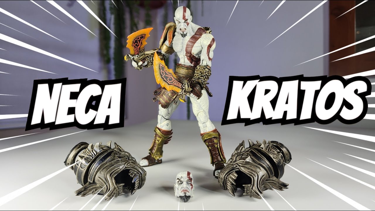 ¡God of War 3 Kratos de Neca!