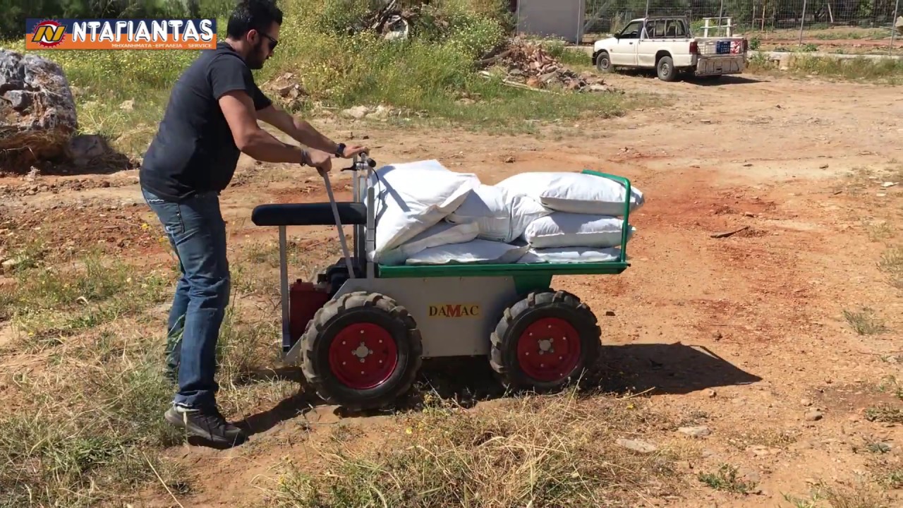 Μεταφορικό καρότσι  4Χ4  DAMAC της εταιρείας Ι. Νταγιαντάς Α.Ε.Β.Ε