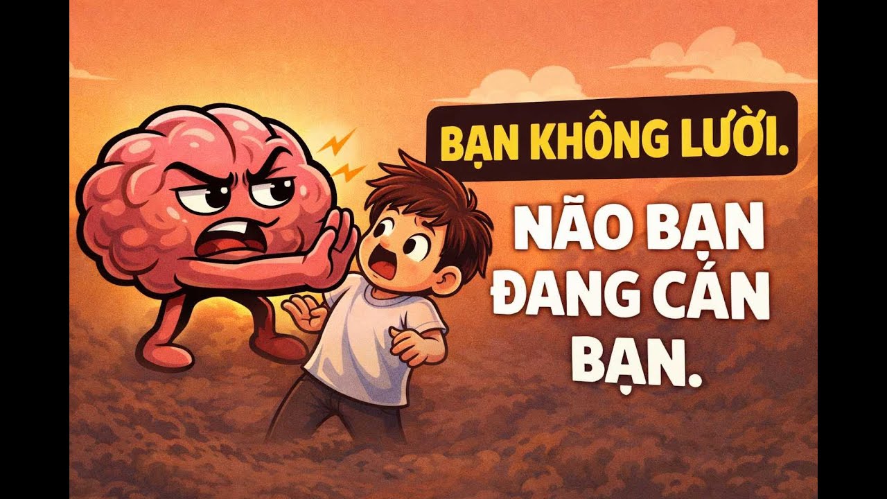 Bạn không lười. Não bạn đang cản bạn.