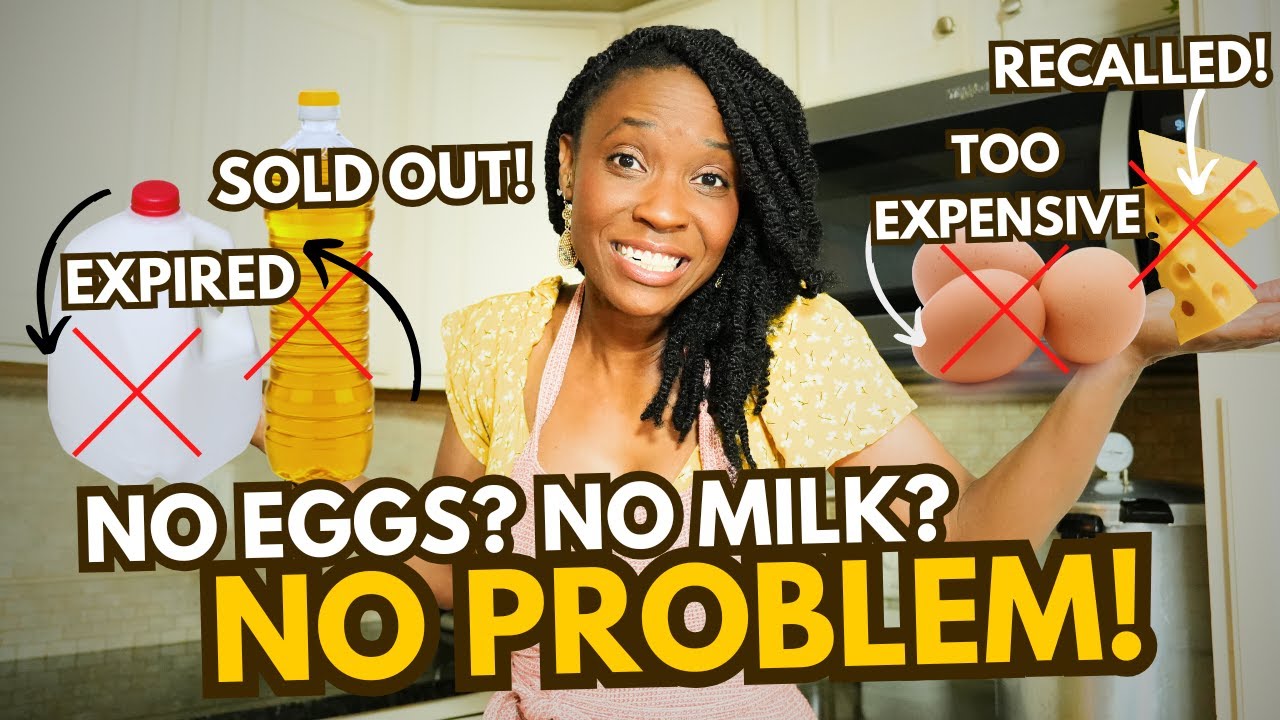 🛒 What to Do When the Grocery Store Fails You — The Pantry Substitution MASTERCLASS