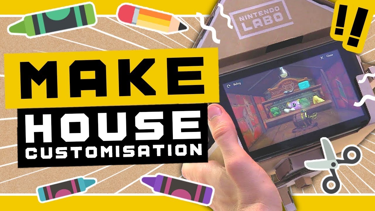 Customising the Nintendo Labo Toy-Con House