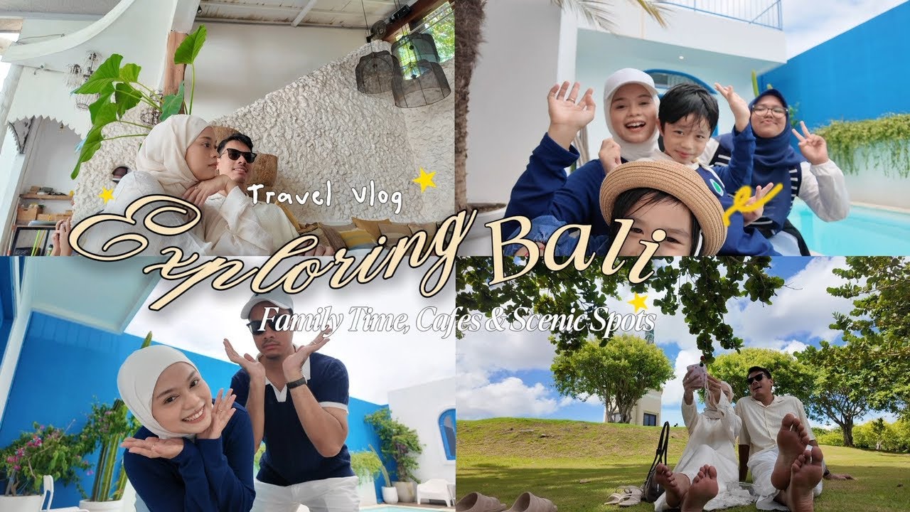 Slow Days in Bali 🇮🇩 | Family Time, Cafes & Scenic Spots