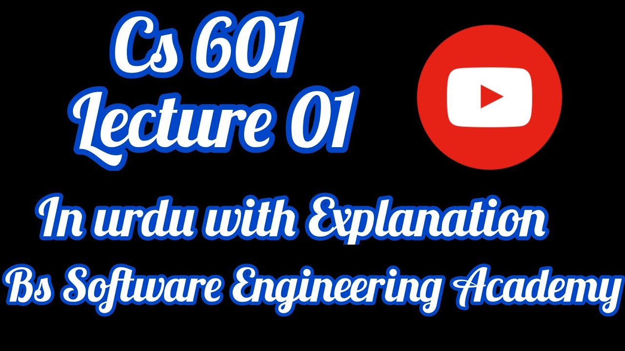 Cs601 Data Communication lecture 01 || Cs 601 Short lecture 01