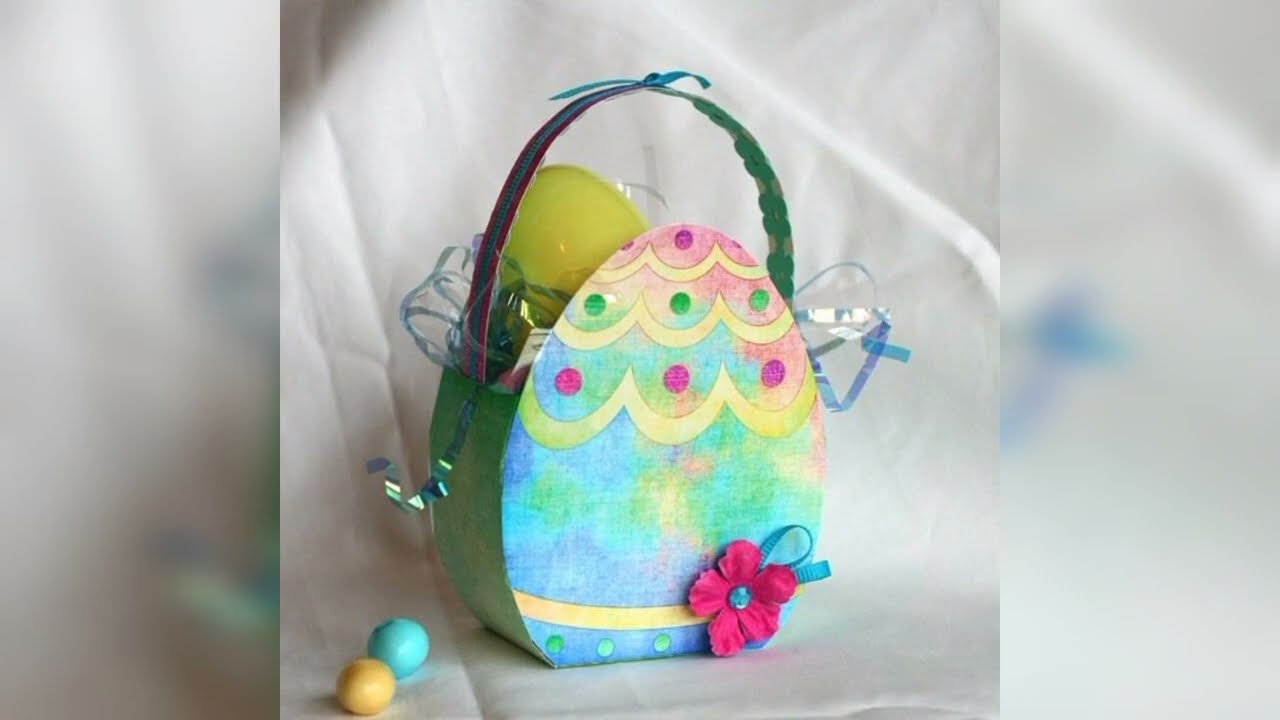 Easter treat baskets ideas/treat basket craft for easter