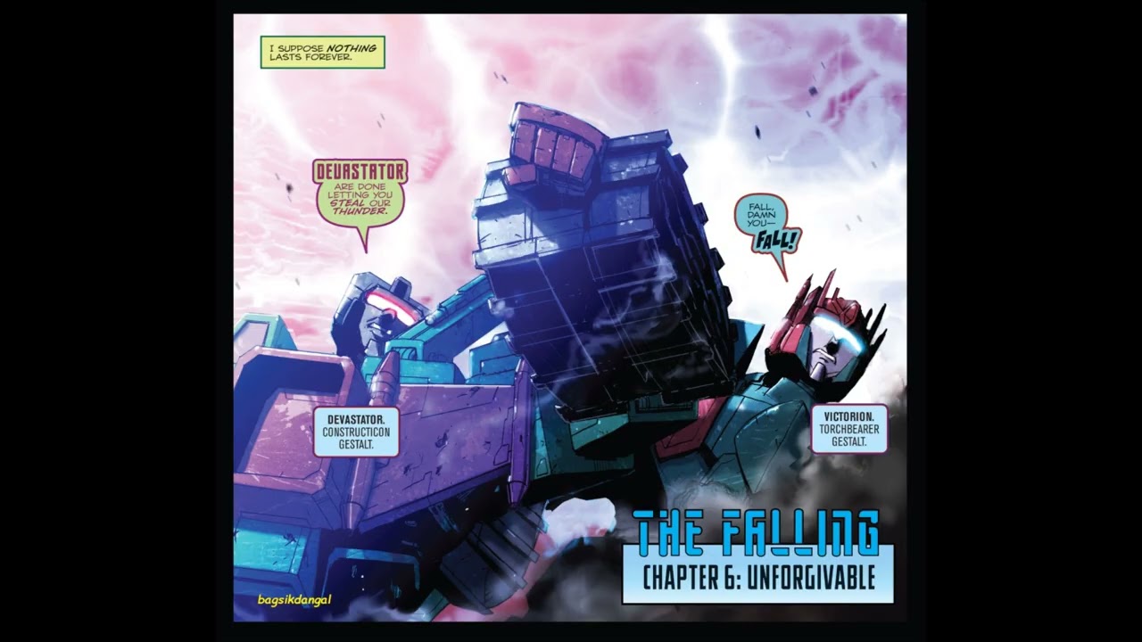 IDW:Victorion Vs Devastator!From Optimus Prime#19-21!